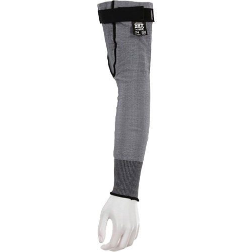 CutPro&reg; Cut-Resistant Sleeve, HyperMax&reg;, 18", ASTM ANSI Level A6, Grey GTA Hardware Inc