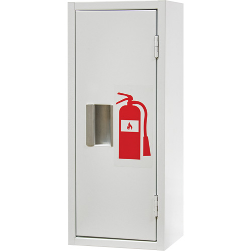 Indoor Fire Extinguisher Cabinet, 10" W x 24" H x 7" D GTA Hardware Inc