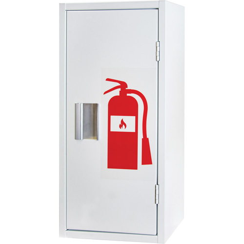 Armoire int&eacute;rieur pour extincteur, 12" la x 26" h x 9" p GTA Hardware Inc