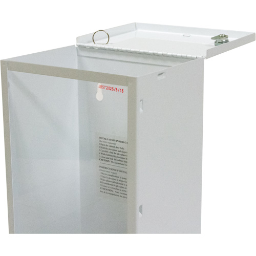 Light-Duty Fire Extinguisher Cabinet, 10" W x 24" H x 6" D GTA Hardware Inc