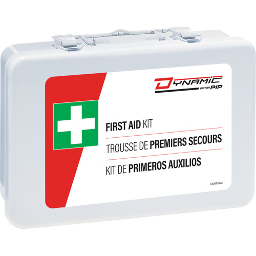 Trousse de premiers soins Dynamic, R&eacute;pond ou surpasse la norme CSA Z1220-24 type 2 environnements &agrave; faible risque, Petit (2-25 travailleurs) GTA Hardware Inc