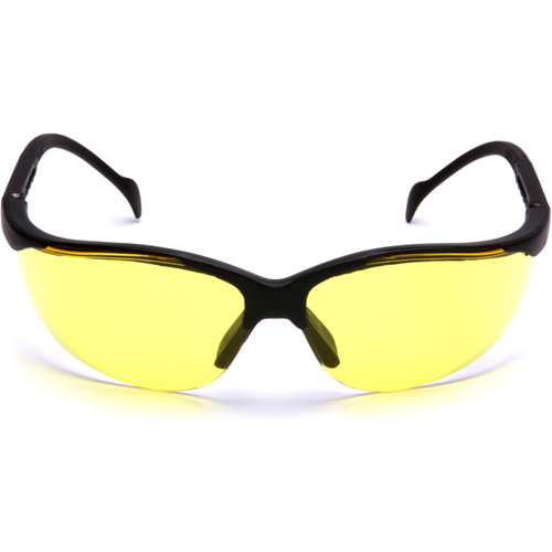 Lunettes de s&eacute;curit&eacute; &agrave; demi-monture Venture II, Lentille Ambr&eacute;e, ANSI Z87+/MCEPS GL-PD 10-12/R&eacute;pond ou surpasse la norme CSA Z94.3 GTA Hardware Inc