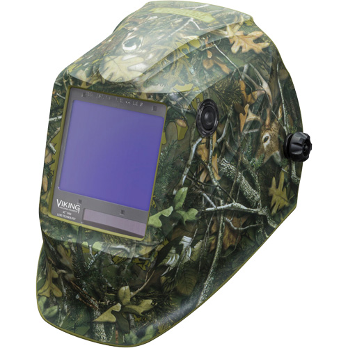 Masque de soudage VIKING 3350 White Tail Camo, 3,74" lo x 3,34" la Champ de vision, Teinte 5 - 13 GTA Hardware Inc