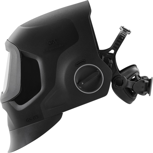 Masque de soudage noir &agrave; devant fixe Speedglas G5-03 Pro, 2,8" lo x 4,3" la Champ de vision, Teinte 8-14/3/5, Noir GTA Hardware Inc