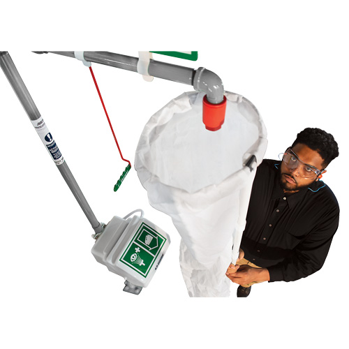 Safety Shower Test Kit with Bucket & Shower Sock GTA Hardware Inc