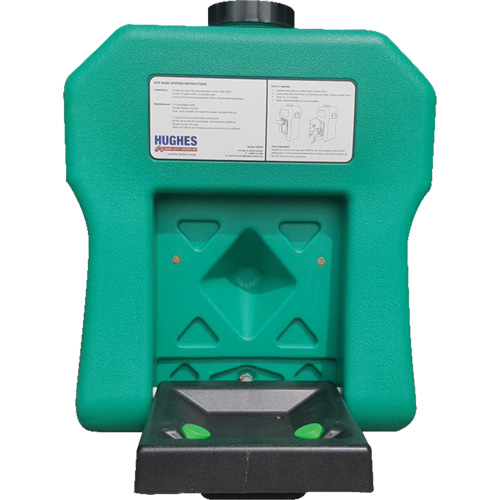 Portable Self-Contained Eyewash Station, Gravity-Fed, 16 gal. Capacity, Meets ANSI Z358.1 GTA Hardware Inc