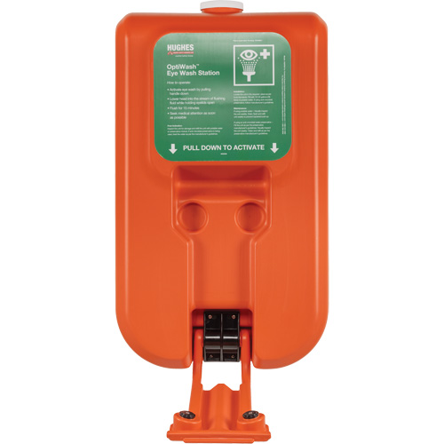 Portable Self-Contained Eyewash Station, Gravity-Fed, 10 gal. Capacity, Meets ANSI Z358.1 GTA Hardware Inc