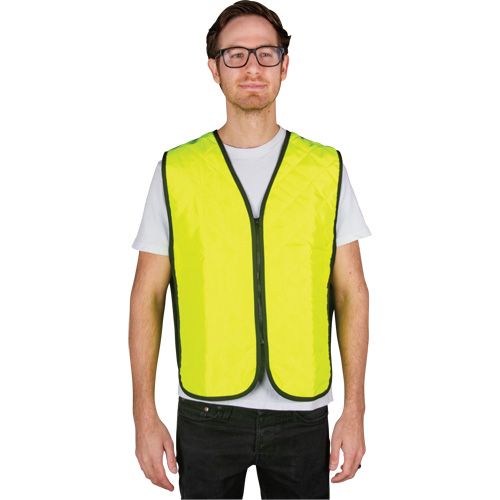 Evaporative Cooling Vest, Medium, High Visibility Lime-Yellow GTA Hardware Inc