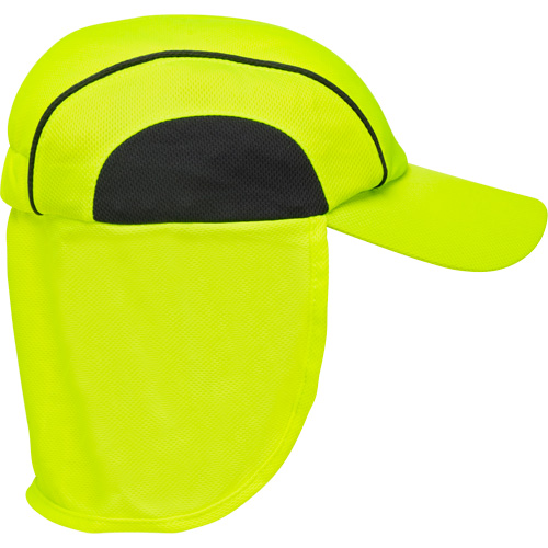 Cooling Hat with Neck Shade, Hi-Vis Lime GTA Hardware Inc