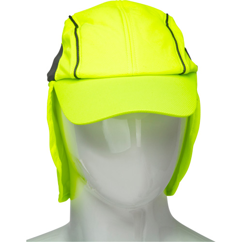 Cooling Hat with Neck Shade, Hi-Vis Lime GTA Hardware Inc
