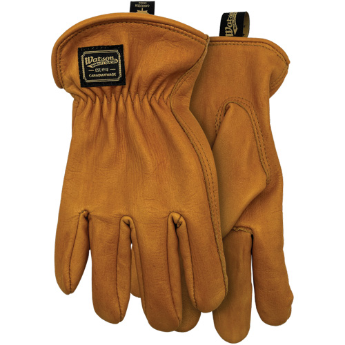 597CR The Duke Cut-Resistant Gloves, Size Medium, Cowhide/Para-Aramid/Polyester/Stainless Steel Shell, ASTM ANSI Level A5 GTA Hardware Inc