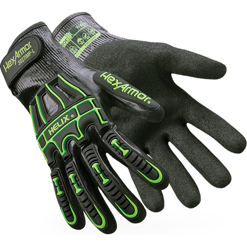 Helix&reg; 3027IMP Gloves, Size 6/X-Small, 21 Gauge, Nitrile Coated, HPPE Shell, ASTM ANSI Level A7 GTA Hardware Inc