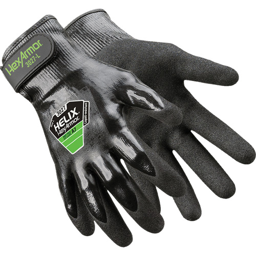 Helix&reg; 3027 Gloves, Size 6/X-Small, 21 Gauge, Nitrile Coated, HPPE Shell, ASTM ANSI Level A7 GTA Hardware Inc