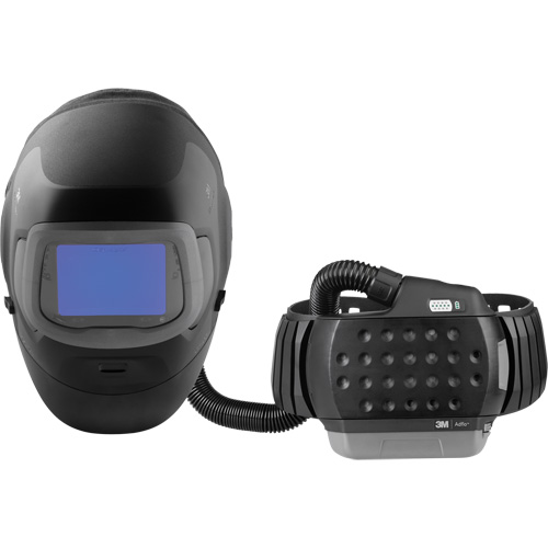 Casque de soudage Speedglas G5-03 Pro-Air avec syst&egrave;me de respirateur d'&eacute;puration d'air propuls&eacute; Adflo — filtre autoassombrissant TW, Masque de soudage, Pile Lithium-ion GTA Hardware Inc