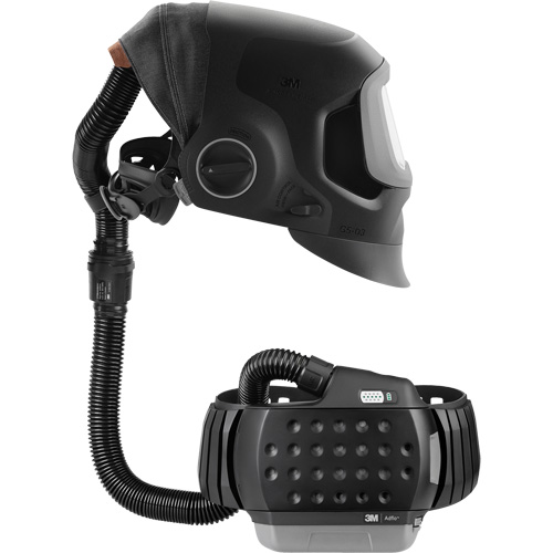 Casque de soudage Speedglas G5-03 Pro-Air avec syst&egrave;me de respirateur d'&eacute;puration d'air propuls&eacute; Adflo — filtre autoassombrissant TW, Masque de soudage, Pile Lithium-ion GTA Hardware Inc