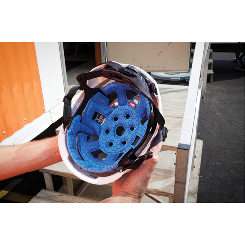 Doublure rafraîchissante pour casque de protection BOLT, Bleu GTA Hardware Inc