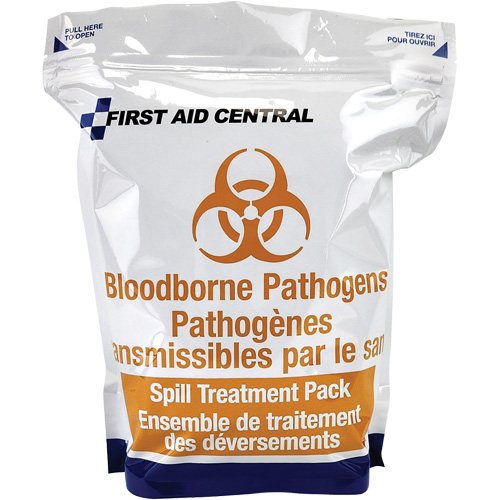 13-Piece Bloodborne Pathogens Refill Pack for Emergency Response First Aid Kit GTA Hardware Inc
