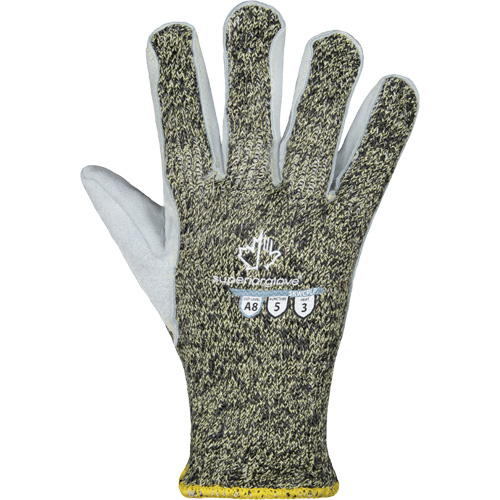 ParaActiv SKWCPLP Heat Protection Gloves with Leather Palms, Size X-Small, 7 Gauge, ParaActiv Shell, ASTM ANSI Level A8 GTA Hardware Inc