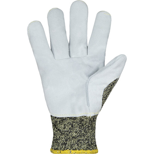 ParaActiv SKWCPLP Heat Protection Gloves with Leather Palms, Size X-Small, 7 Gauge, ParaActiv Shell, ASTM ANSI Level A8 GTA Hardware Inc