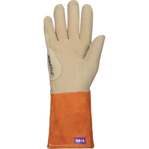 Gants de soudage TIG Endura 370DTIGL, Cuir fleur de daim, Taille T-petit GTA Hardware Inc