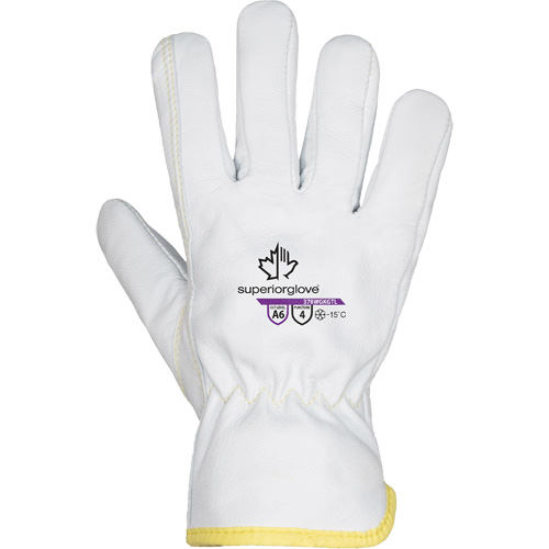 Endura&reg; 378WGKGTL Cut-Resistant Gloves, Size X-Small, Goatskin/TenActiv/Thinsulate Shell, ASTM ANSI Level A6 GTA Hardware Inc