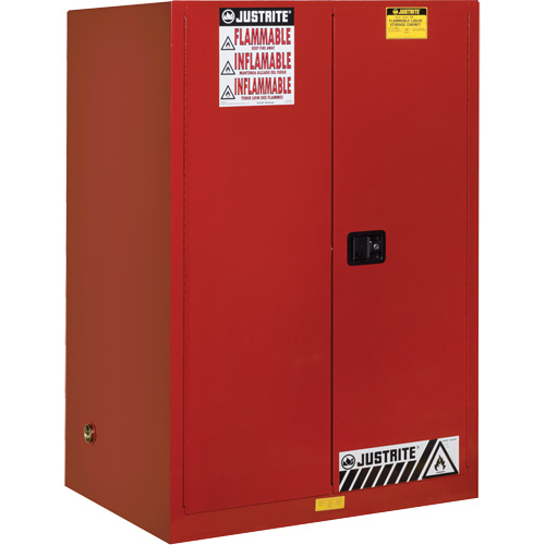 Sure-Grip&reg; EX Flammable Cabinet, 90 Gal., 2 Door, 43" W x 65" H x 34" D GTA Hardware Inc