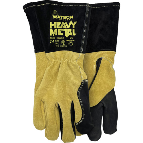 2780 Thrasher MIG/Stick Welding Gloves, Split Cowhide, Size Small GTA Hardware Inc