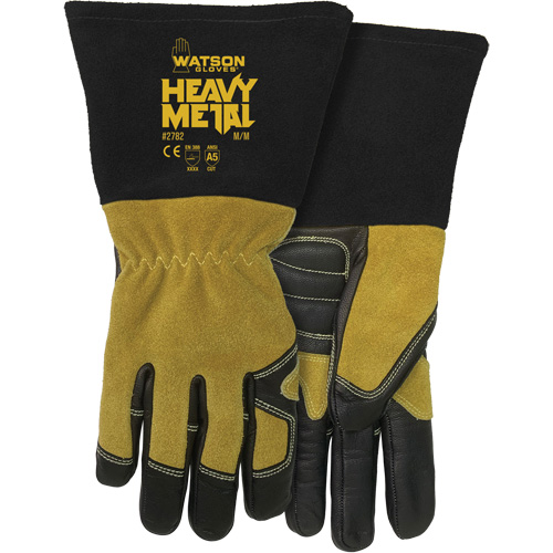 2782 Womans Fired Up MIG/Stick Welding Gloves, Grain Cowhide, Size Small GTA Hardware Inc
