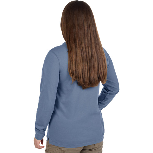 T-shirt &agrave; manches longues avec poches GRIDIRON, Femmes, T-petit, Bleu GTA Hardware Inc