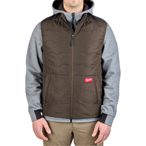 Veste l&eacute;g&egrave;re et isol&eacute;e FREEFLEX, Hommes, Petit, Brun GTA Hardware Inc