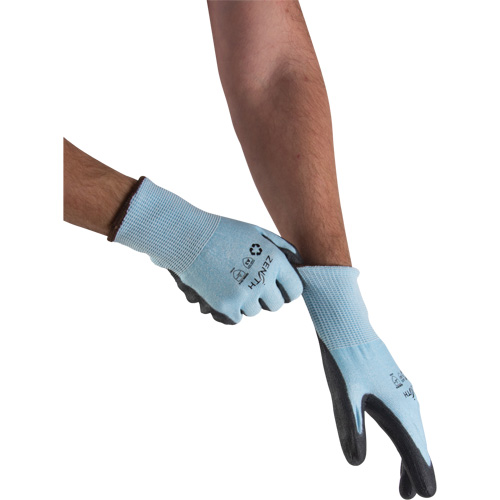 Gants &eacute;lastiques &eacute;cologiques r&eacute;sistants &agrave; la coupe, Taille 9, Calibre 13, Rev&ecirc;tement Polyur&eacute;thane, Enveloppe en PEHP/rPET, ASTM ANSI niveau A3 GTA Hardware Inc