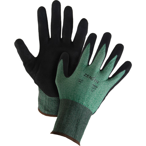 Gants l&eacute;gers et haute dext&eacute;rit&eacute; r&eacute;sistants &agrave; la coupe, Taille 9, Calibre 21, Rev&ecirc;tement Mousse de nitrile, Enveloppe en Acier inoxydable/PEHP, ASTM ANSI niveau A3 GTA Hardware Inc