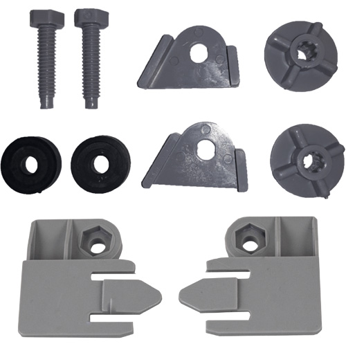 Jeu d'adaptateurs A3 gris pour casques &agrave; fentes GTA Hardware Inc