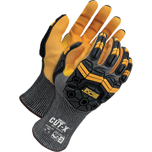 Cut-X&reg; Cut-Resistant Touchscreen Impact Gloves, 11, Foam Nitrile Palm, Elastic Cuff GTA Hardware Inc