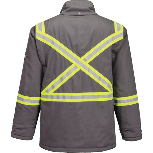 Bizflame&reg; 88/12 Insulated Winter Parka, Grey, Medium (Tall) GTA Hardware Inc
