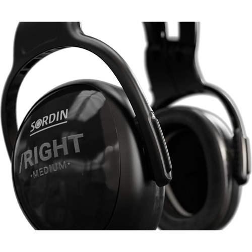 left/RIGHT Earmuff, Headband, 25 NRR dB GTA Hardware Inc