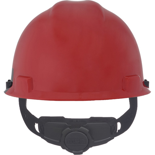 Casque sp&eacute;cialis&eacute; V-Gard, Suspension Rochet, Noir/Rouge GTA Hardware Inc