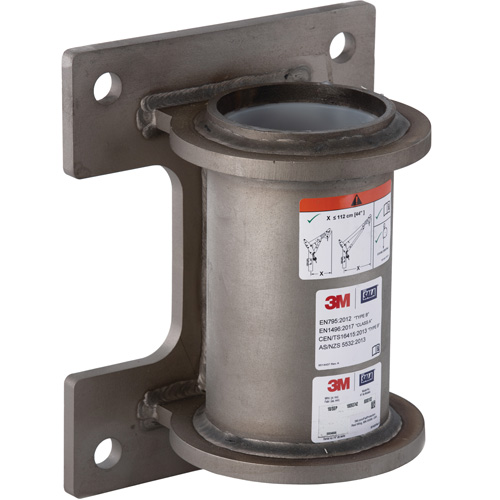DBI-SALA&reg; Confined Space Wall Mount Base, Stainless Steel GTA Hardware Inc