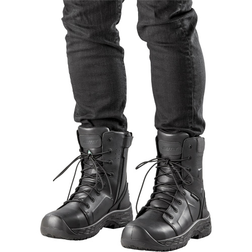 Bottes de s&eacute;curit&eacute; Ice Hero II pour hommes, Cuir, Semelle R&eacute;sistant aux perforations, Pointure 8 GTA Hardware Inc