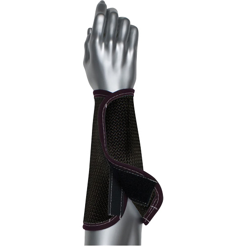 Manchette en maille de canne &agrave; double &eacute;paisseur Kut Gard, Nylon, 9", ASTM ANSI niveau A4, Noir GTA Hardware Inc