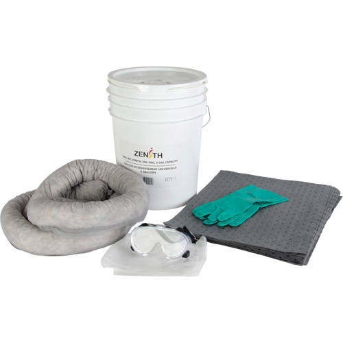 Trousse de d&eacute;versement pour camion, Universel, Seau, Absorbance de 5 gal. US GTA Hardware Inc