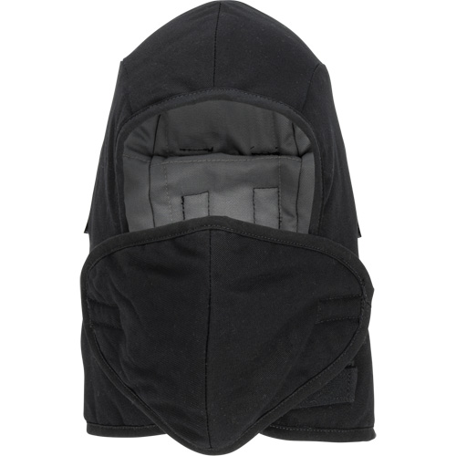 Doublure matelass&eacute;e ignifug&eacute;e Pioneer 766A pour casque de s&eacute;curit&eacute; avec embout buccal amovible, Noir/Gris, Coton/FR-Tech/Modacrylique/Nylon GTA Hardware Inc