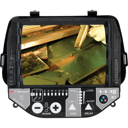 Speedglas G5 Auto-Darkening Variable Colour Filter, 2-4/5" W x 4-1/4" H Viewing Area, For Use With G5-01 and G5-03 helmets GTA Hardware Inc