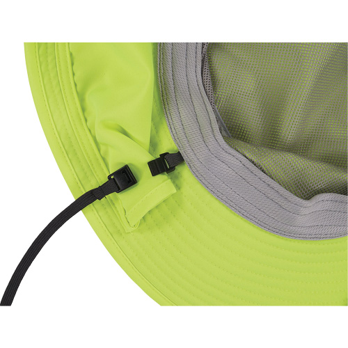 Chapeau de garde forestier 8934 Chill-Its avec prot&egrave;ge-nuque, grand/tr&egrave;s-grand, Lime haute visibilit&eacute; GTA Hardware Inc