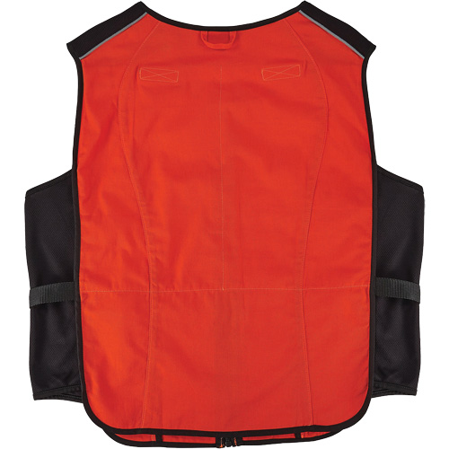 Chill-Its 6260 Lightweight Phase Change Cooling Vest with Rechargeable Packs, Small/Medium, Orange GTA Hardware Inc