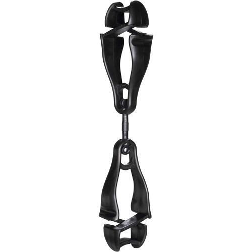 Squids 3420 Swiveling Glove Clip Holder with Dual Clips GTA Hardware Inc