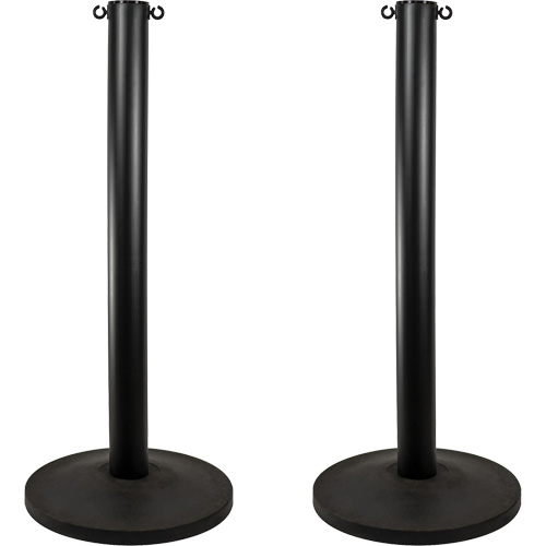 Montant industriel, Hauteur de 37", Noir GTA Hardware Inc