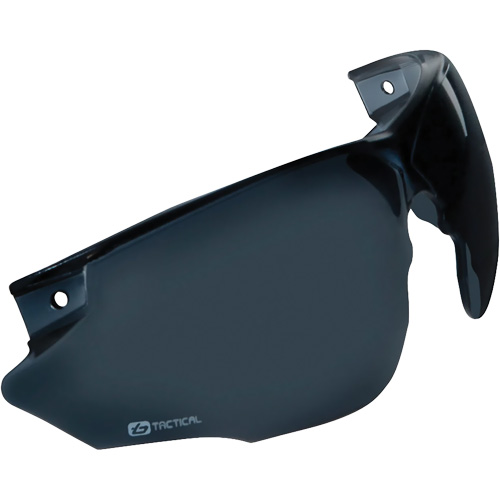 Lentille de rechange pour lunettes de s&eacute;curit&eacute; Combat, Antibu&eacute;e/Anti-&eacute;gratignures, Fum&eacute;e, Combat GTA Hardware Inc
