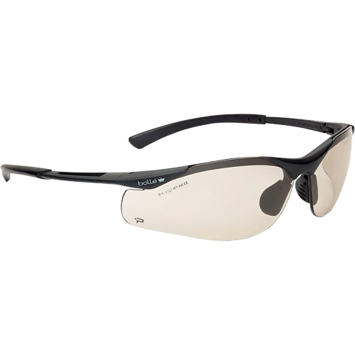 Contour BSSI Safety Glasses, Brown/Copper Lens, Anti-Fog/Anti-Scratch, ANSI Z87+ GTA Hardware Inc