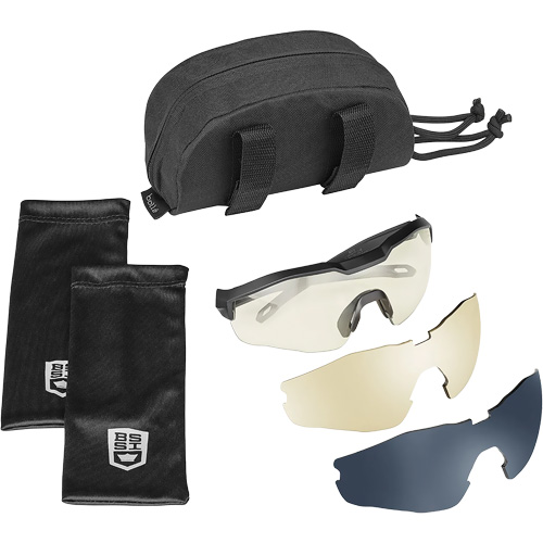 MY6 Safety Glasse Eyeshield Kit, Clear/Smoke/Copper Lens, Anti-Fog/Anti-Scratch, ANSI Z87+ GTA Hardware Inc